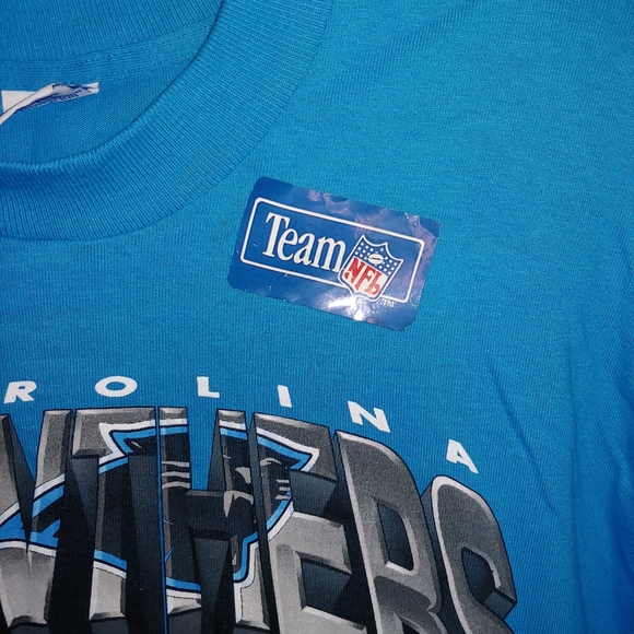 Vintage 90s NOS Carolina Panthers NFL Shirt - Picture 4 of 6